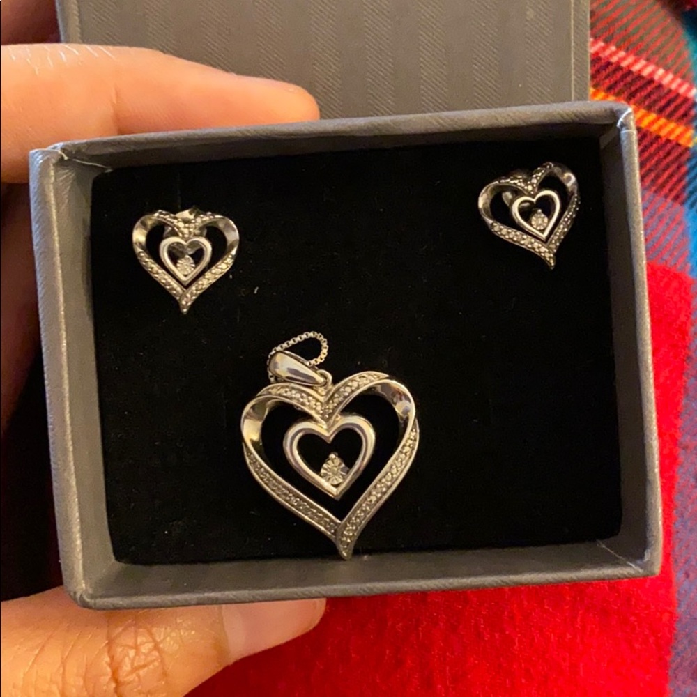 Kay’s Jeweler Diamond Heart set😍